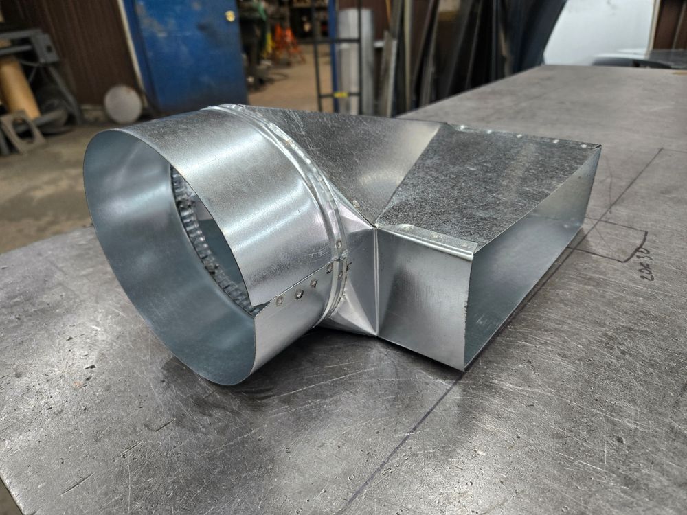 Ductwork  for K&A Sheetmetal Fabrication in Hutchinson, MN