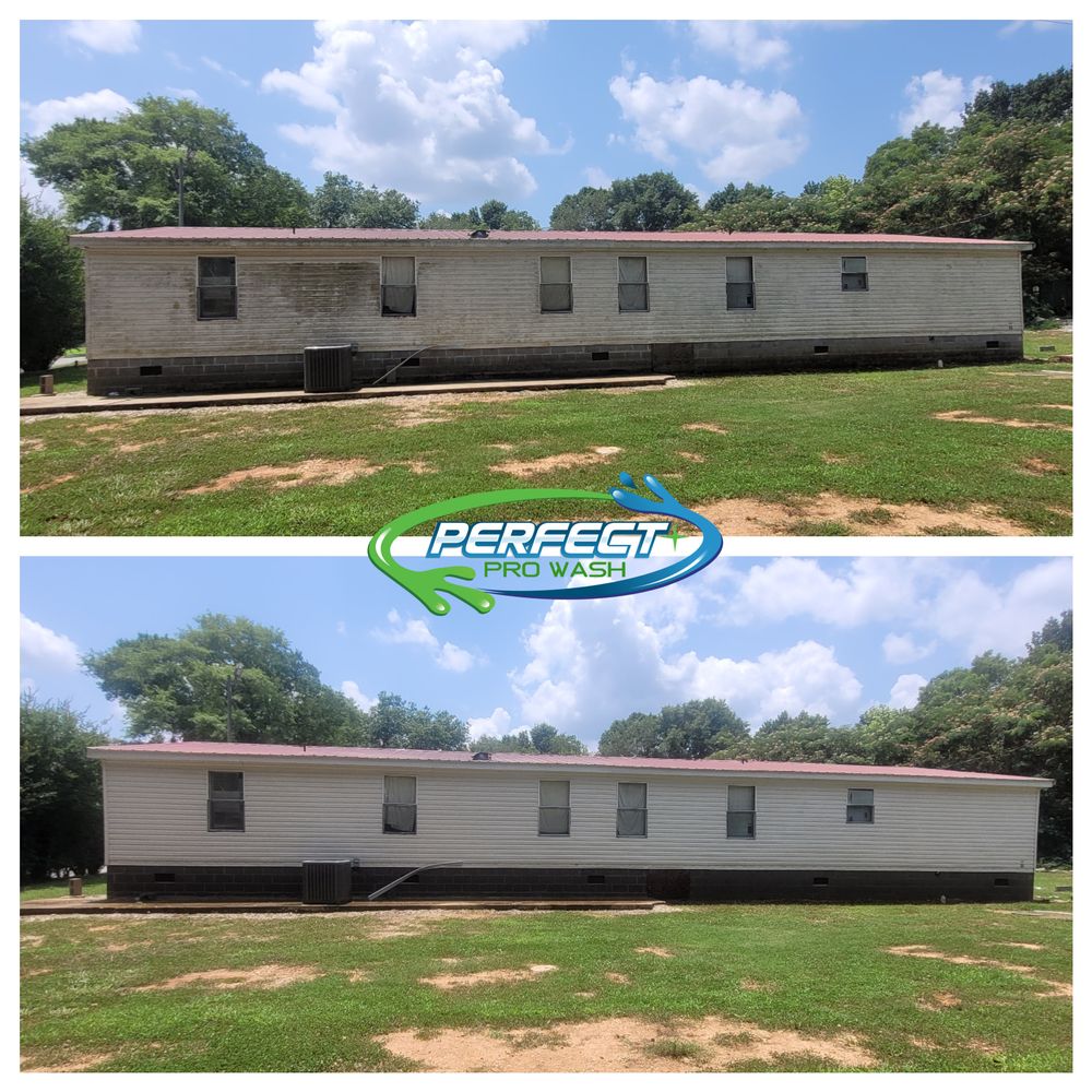 Softwashed Homes for Perfect Pro Wash in Anniston, AL