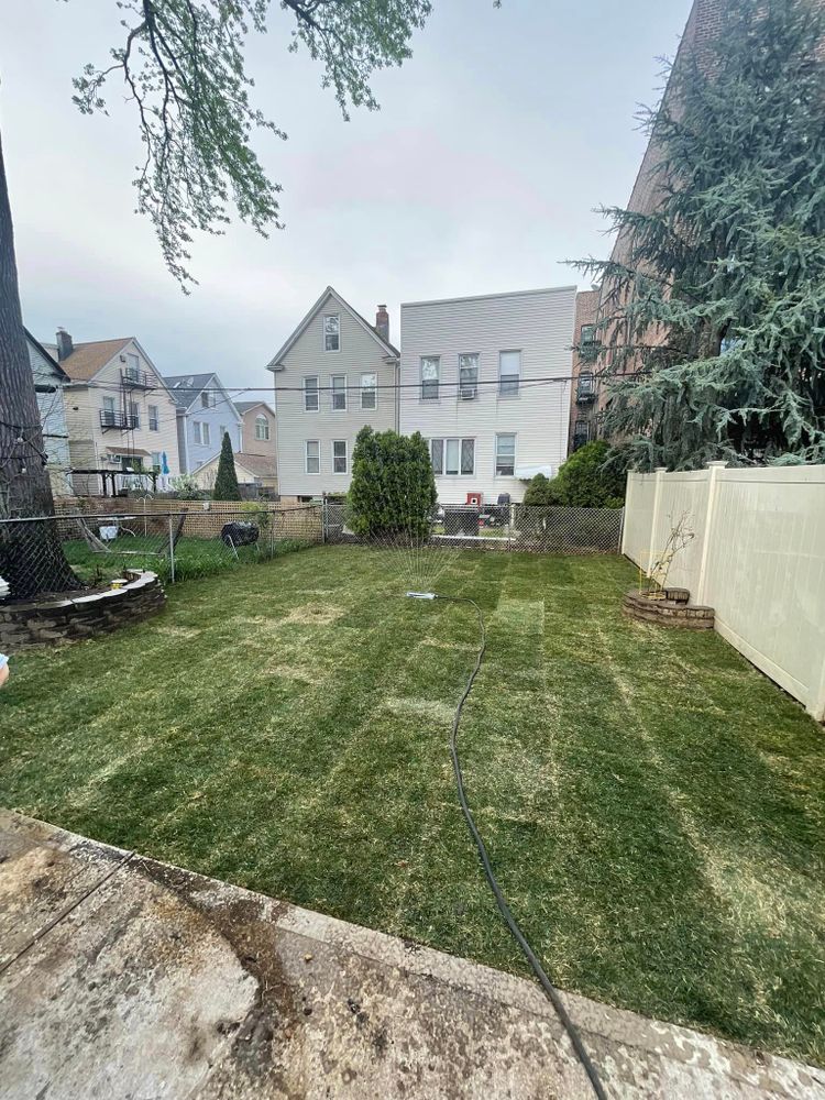 Our Lawn Aeration service involves puncturing the soil to allow air, water, and nutrients to penetrate deeper into the roots of your grass, resulting in a healthier and more vibrant lawn. for Next Level Landscaping & Construction in Bayonne, NJ