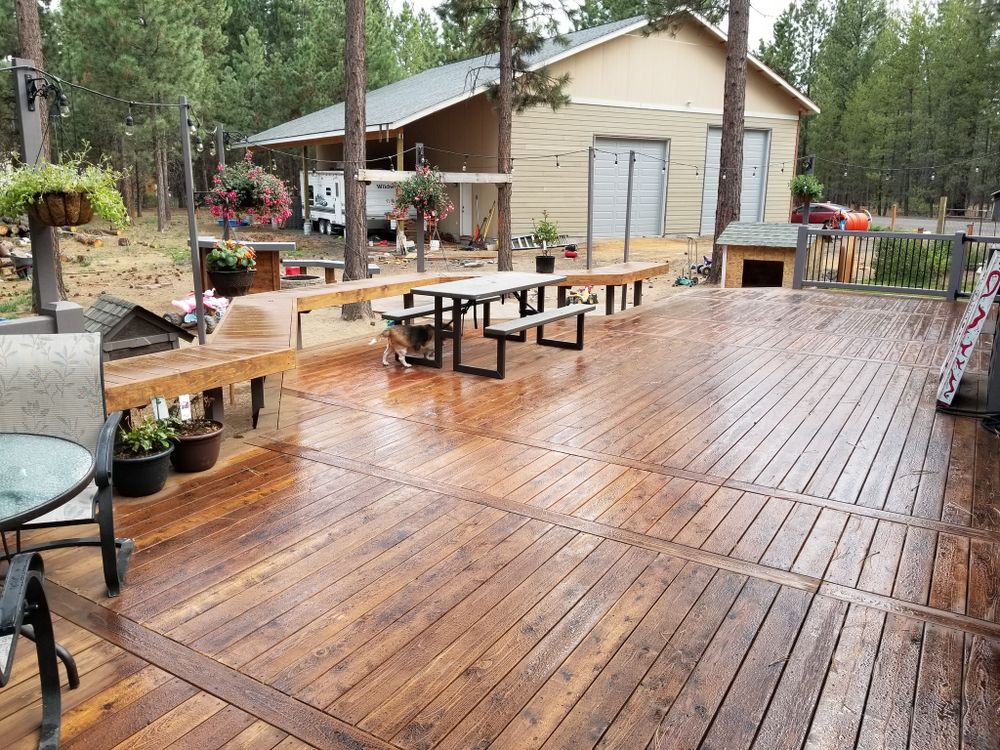 Exterior Renovations for The Dec-King in La Pine, OR