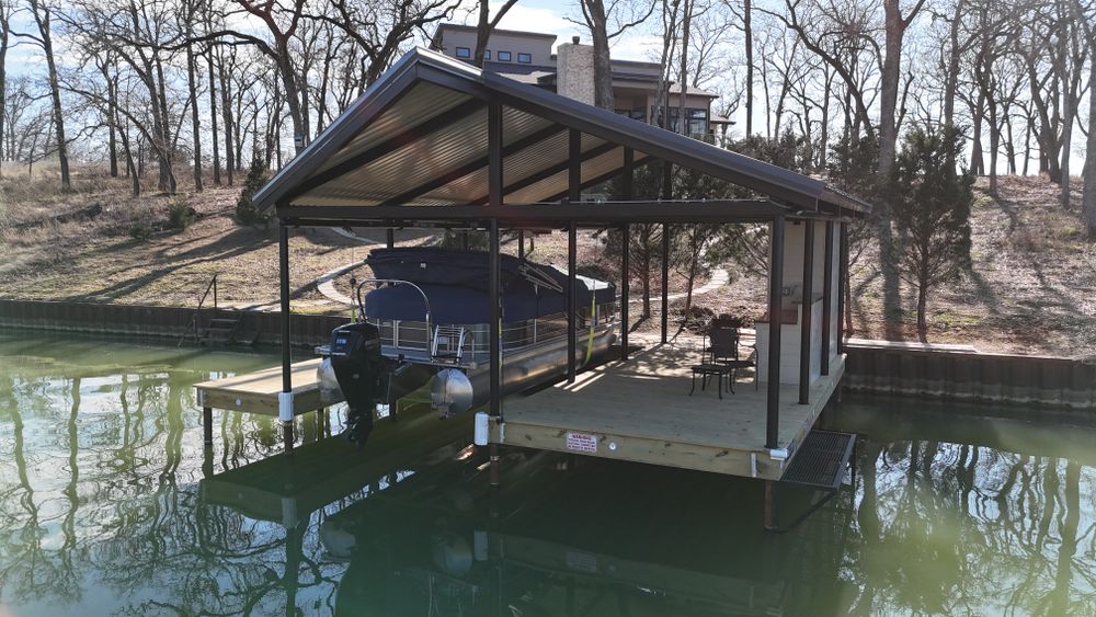 Boat Docks for BR Construction LLC in Corsicana, TX