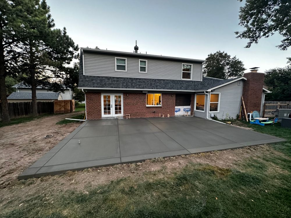 Concrete Driveways for B&M Concrete LLC in Longmont, CO