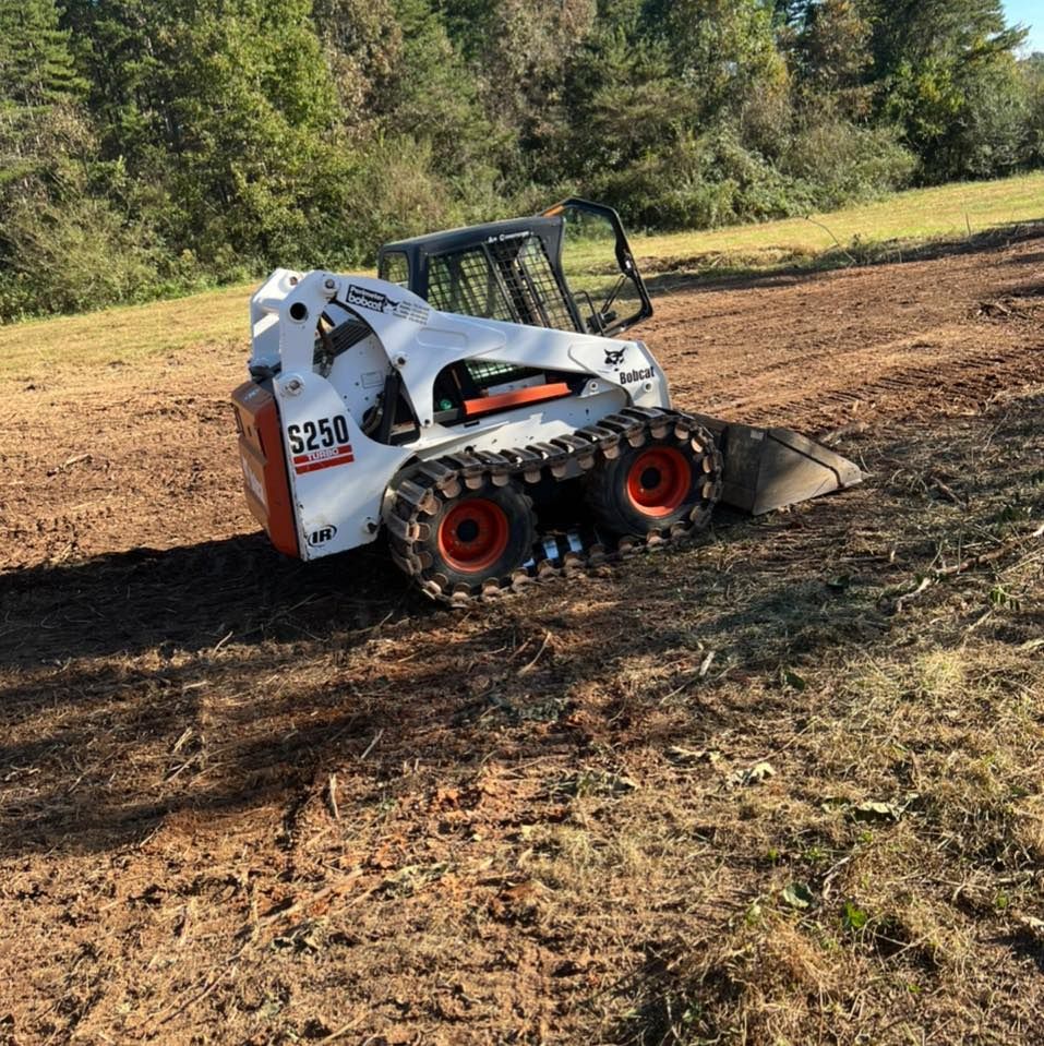 Land Clearing for T Crane Grading LLC in Clarkesville, GA