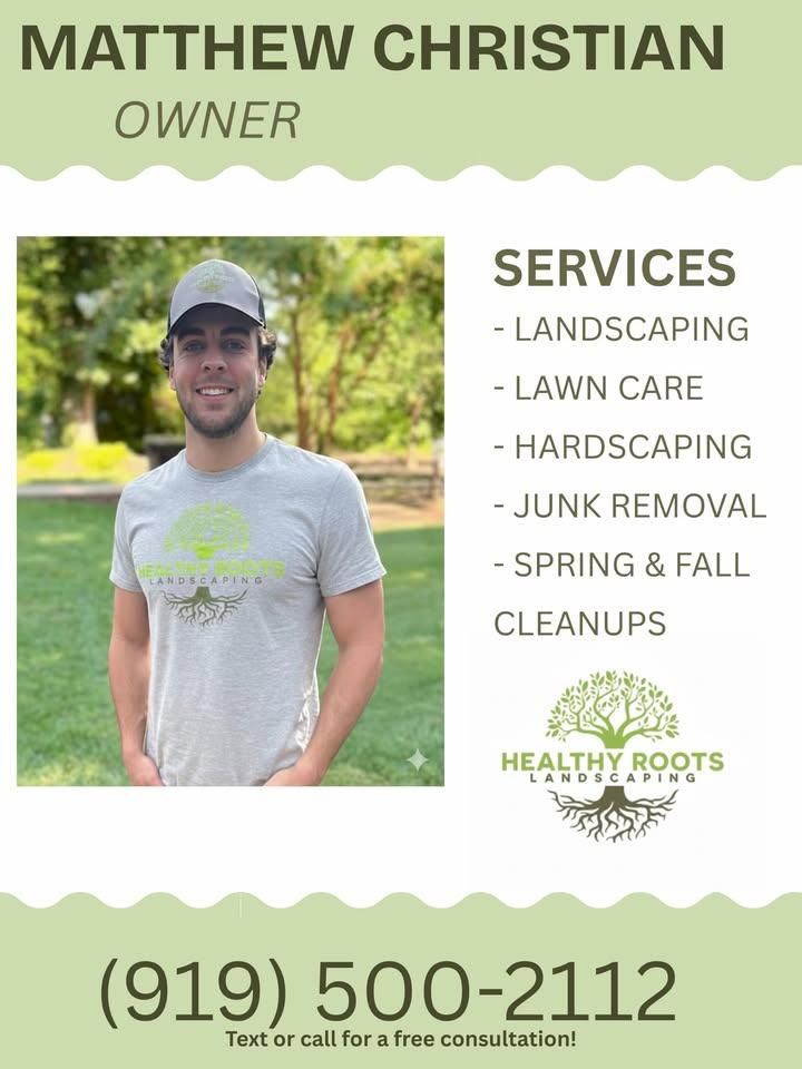 All Photos for Healthy Roots Landscaping in Apex, NC