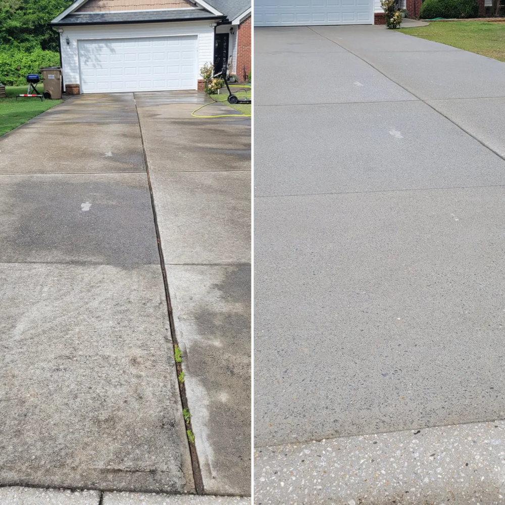 Driveway/Sidewalk cleaning  for Hydro Hustle in Athens,  GA