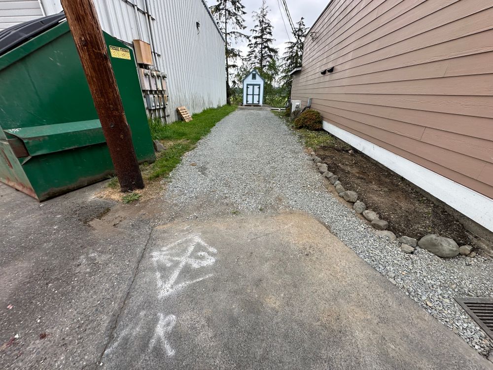 Driveway repair  for AR Trucking & Excavation LLC in Stanwood, WA