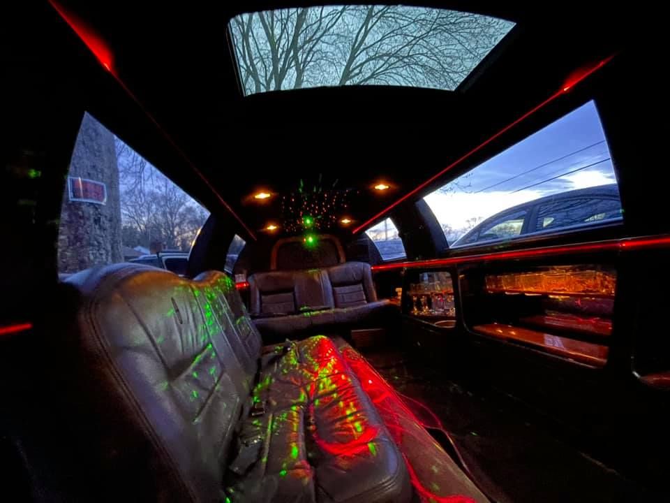 Interiors for Always Available Limousine & Shuttle Service in Greenville, SC