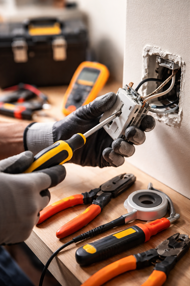 Our Electrical Work service offers expert installation, repair, and maintenance for all residential electrical needs. Our licensed professionals ensure safety and efficiency, providing reliable solutions to keep your home powered seamlessly. for Max's Home Services Company in Sedona, AZ