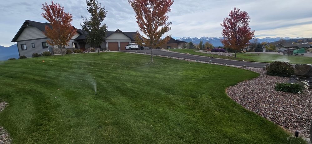 Irrigation for Blue Ridge Landscape in Polson, MT