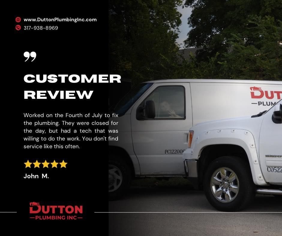 All Photos for Dutton Plumbing, Inc. in Indianapolis, IN