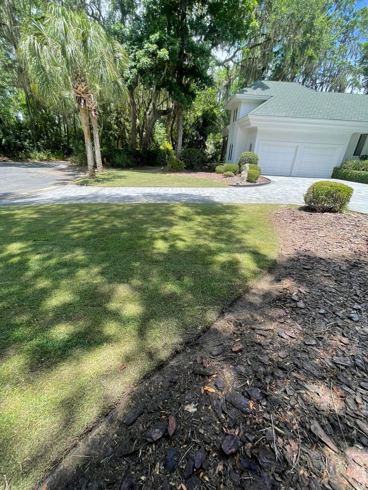 Our Mulch & Rock Installation service offers homeowners a hassle-free way to enhance the aesthetic appeal of their outdoor spaces with professionally installed mulch and rock materials. for Coastalscapes Landscaping & Turf Management  in Savannah, GA