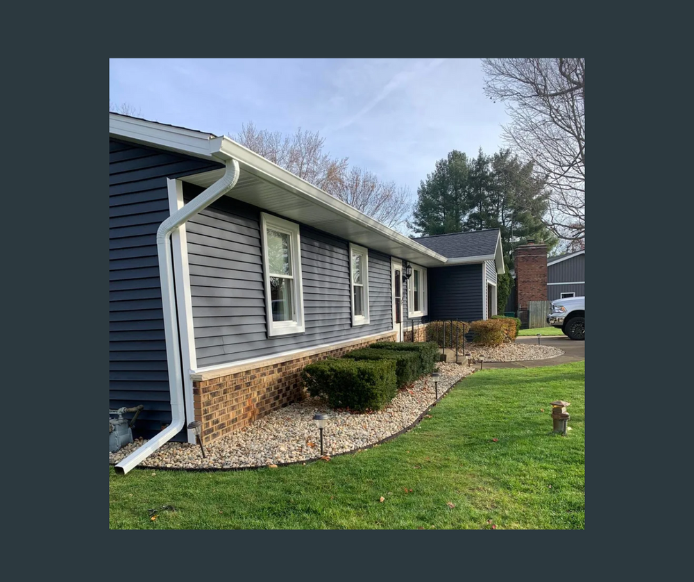 6 Inch Seamless Gutters are a larger, more effective alternative than traditional options—ideal for commercial properties large areas of roof, metal roofs, or homeowners seeking enhanced performance and drainage. for KC Custom Exteriors  in Muskegon, MI