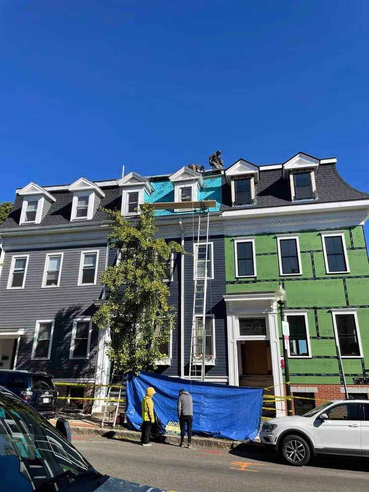 Our siding service offers expert installation and maintenance of durable vinyl options, enhancing your home's curb appeal while providing long-lasting protection against weather elements. Trust us for quality and reliability. for All For U Roofing & Masonry in Boston, MA