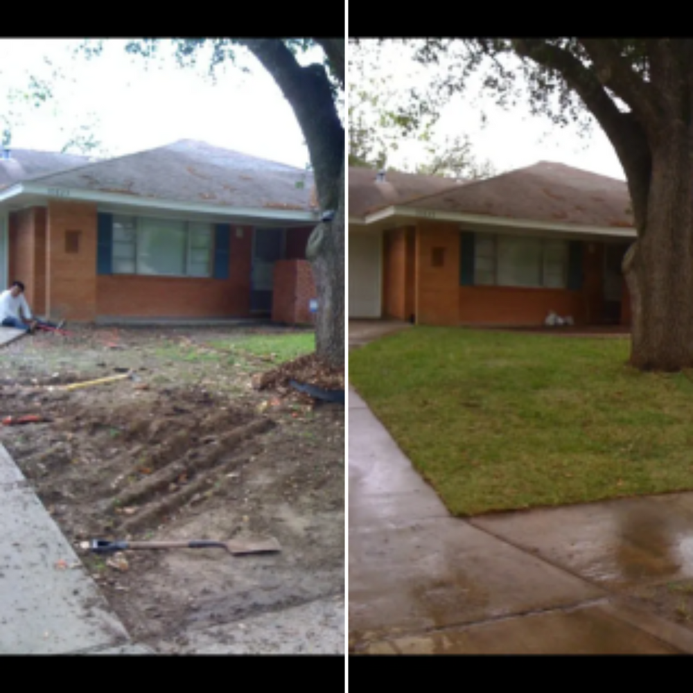 Before & Afters for Texas Curb N Borders in Houston, TX