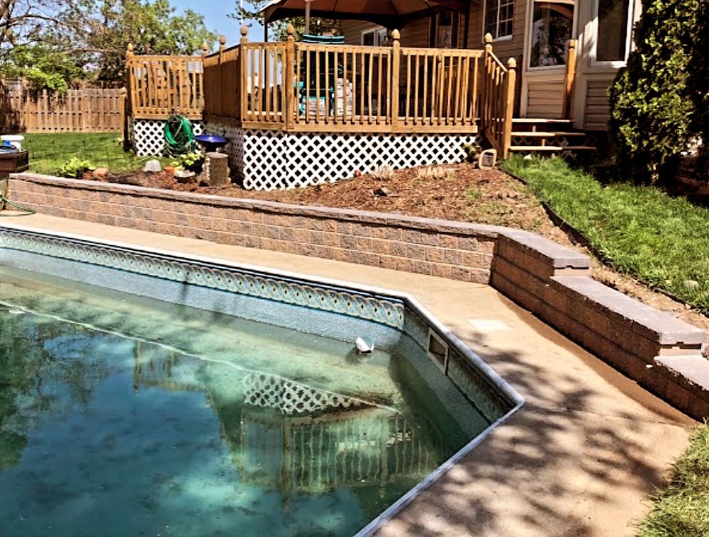 Retaining walls for Alltimate Outdoor Services in Warren, MI