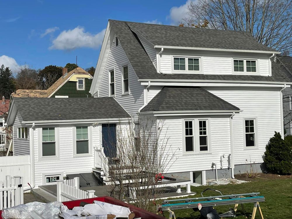 Our Roofing Repairs service ensures that your home's roof is in top condition, providing expert repairs to any damages and prolonging its lifespan. for SKYLINE ROOFING & SIDING SERVICES INC in Milford, MA