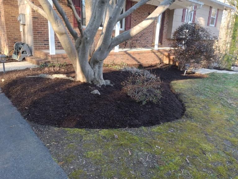 Landscape Design/Mulching for Sam I AM Property Solutions in Sunderland, MD