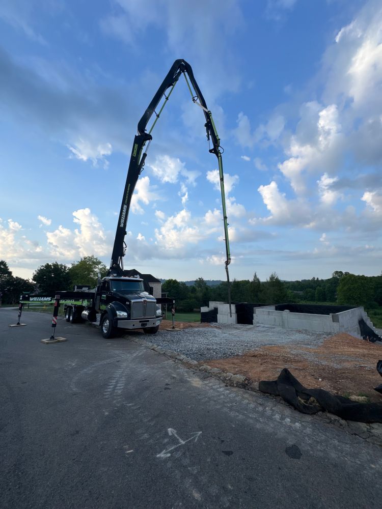 All Photos for Williams Concrete Pumping in Knoxville, Tennessee