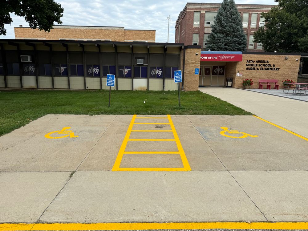 All Photos for Midwest Line Striping LLC in Spirit Lake, IA
