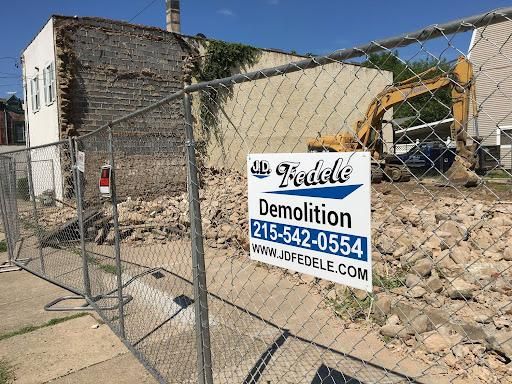 Interior & Exterior Demolition for J.D. Fedele Construction & Demolition Inc. in Philadelphia, PA