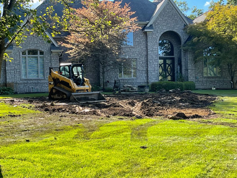 Grading for Steed's Lawn and Landscape LLC in White Lake, MI