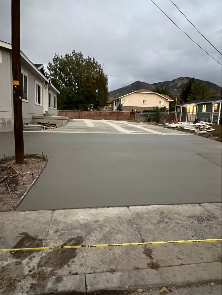 Our RV Pad service offers homeowners a durable and convenient solution for parking their recreational vehicle. Our team will expertly plan, prepare, and pour a concrete pad customized to fit your needs. for Solano's Construction in Salt Lake City, UT