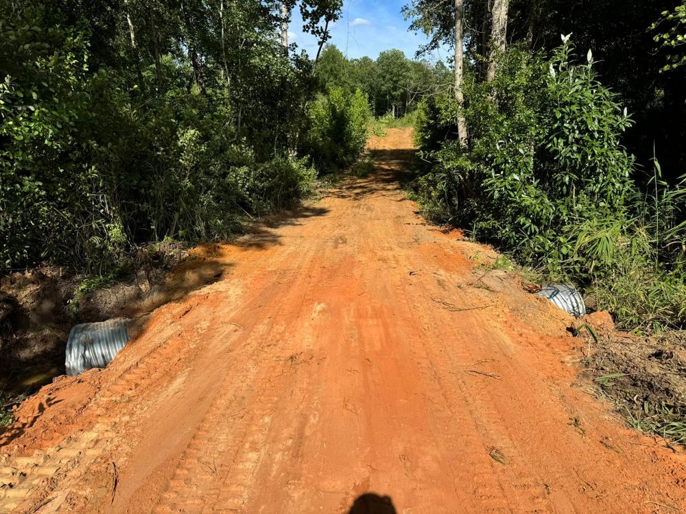 Excavating for Middle Georgia Land Pro in Cochran, GA