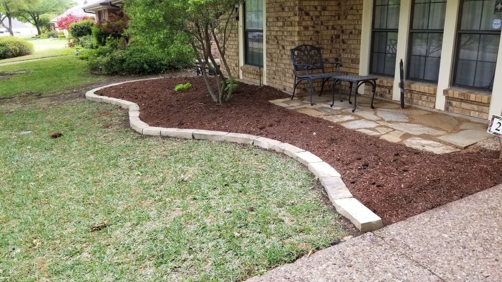 Enhance your garden's health and beauty with our professional mulch installation service, which conserves moisture, suppresses weeds, and enriches soil while adding a polished look to your landscape. for Cortez Landscaping Services in Mesquite, TX