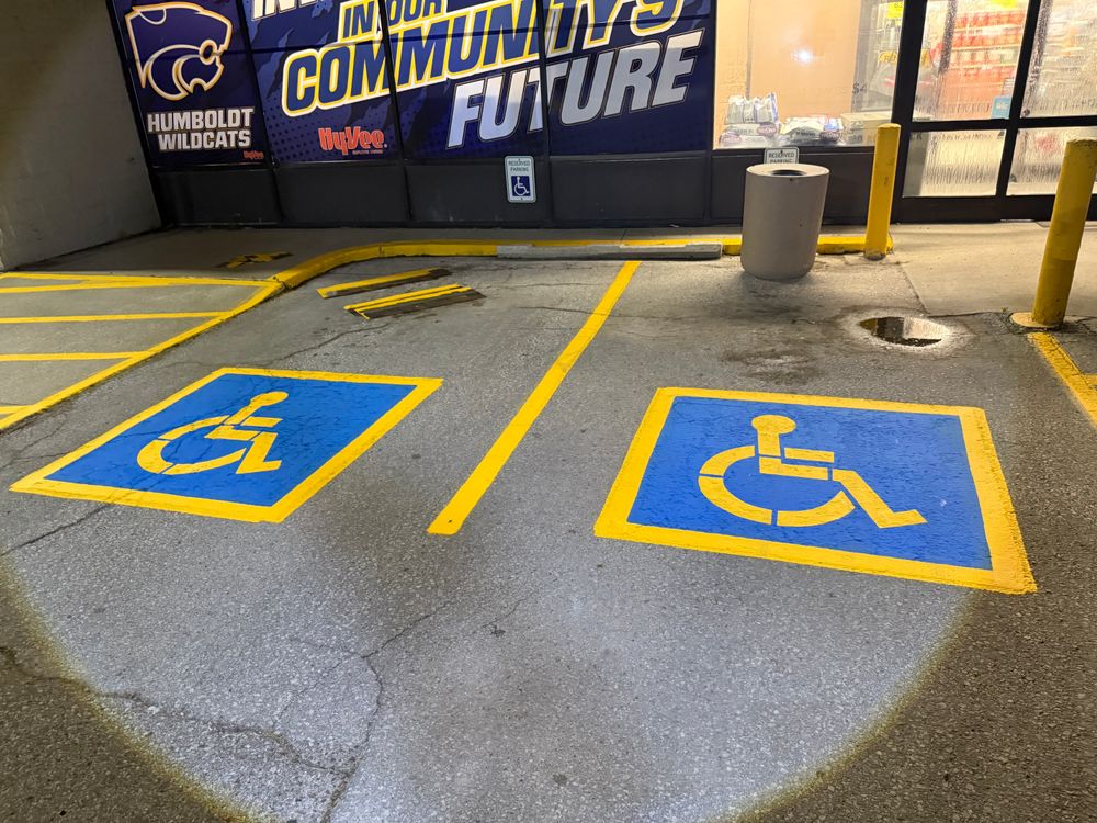 All Photos for Midwest Line Striping LLC in Spirit Lake, IA