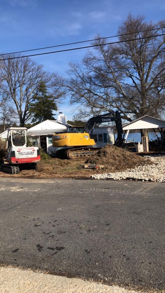 EXCAVATING for Herbert Excavating in Hughesville, MD