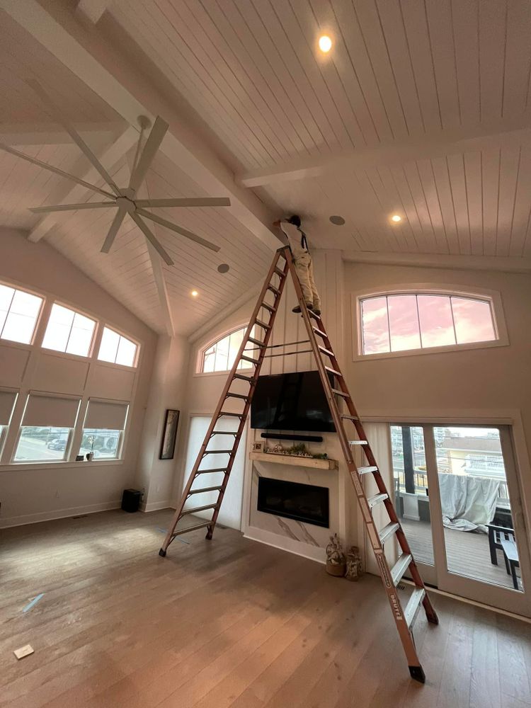Interior and exterior painting for Jim Stanfield Painting in Villas, NJ
