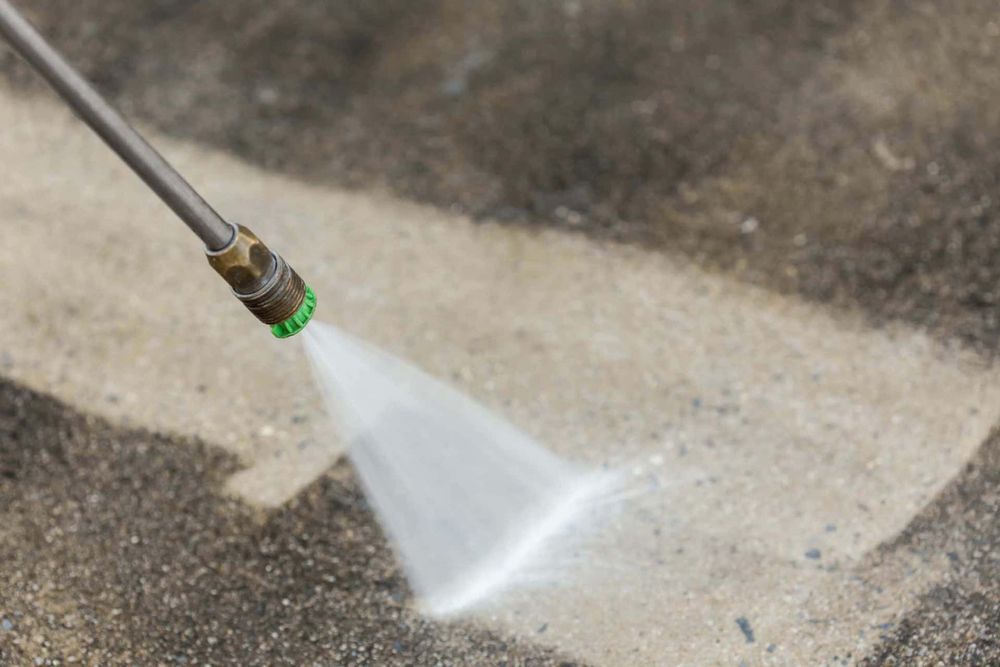 "Our Concrete Cleaning service efficiently removes dirt, oil stains, and other unsightly debris from your driveway or patio using high-pressure washing techniques for a pristine finish. for Pure Pressure in Santa Barbara, CA