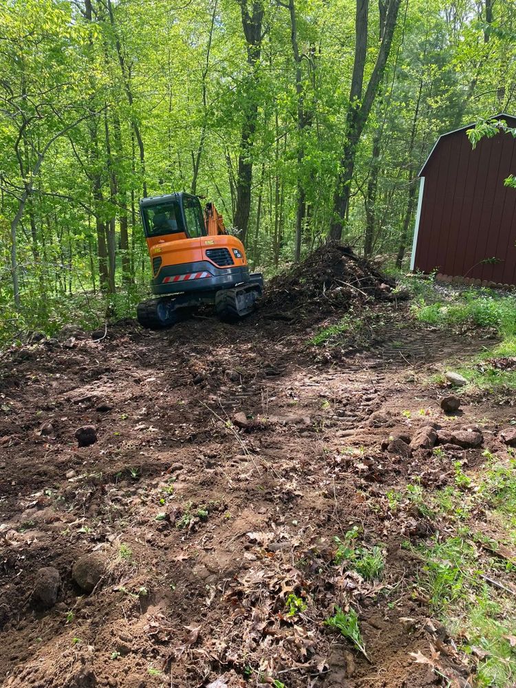 Our Forestry Mulching service efficiently clears overgrown land, converting unwanted vegetation into eco-friendly mulch. This process enhances your landscape's health while minimizing environmental impact and reducing the risk of erosion or wildfires. for Davis Services LLC in Bethany, CT