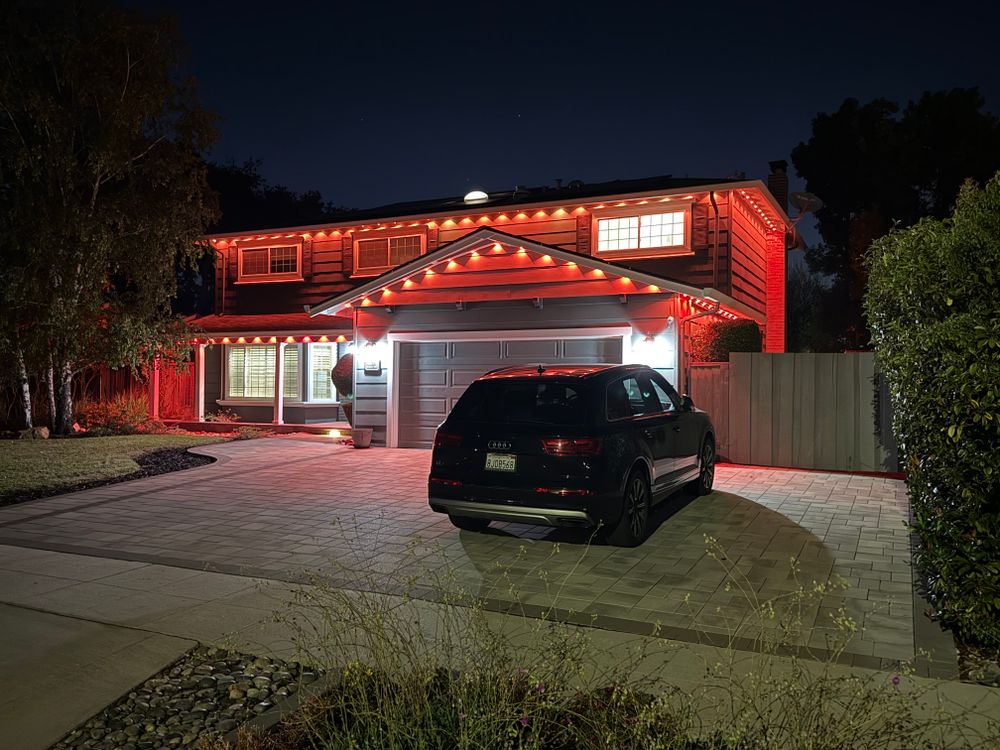 Holiday lighting  for GGG Home Services in San Jose, CA
