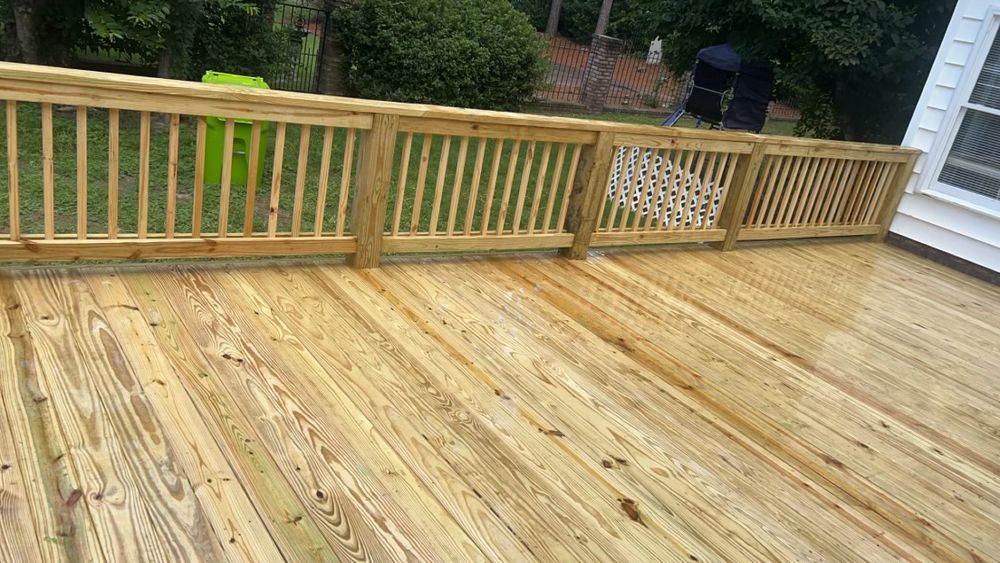 Deck’s for JB Nealy Fence in Elgin, SC