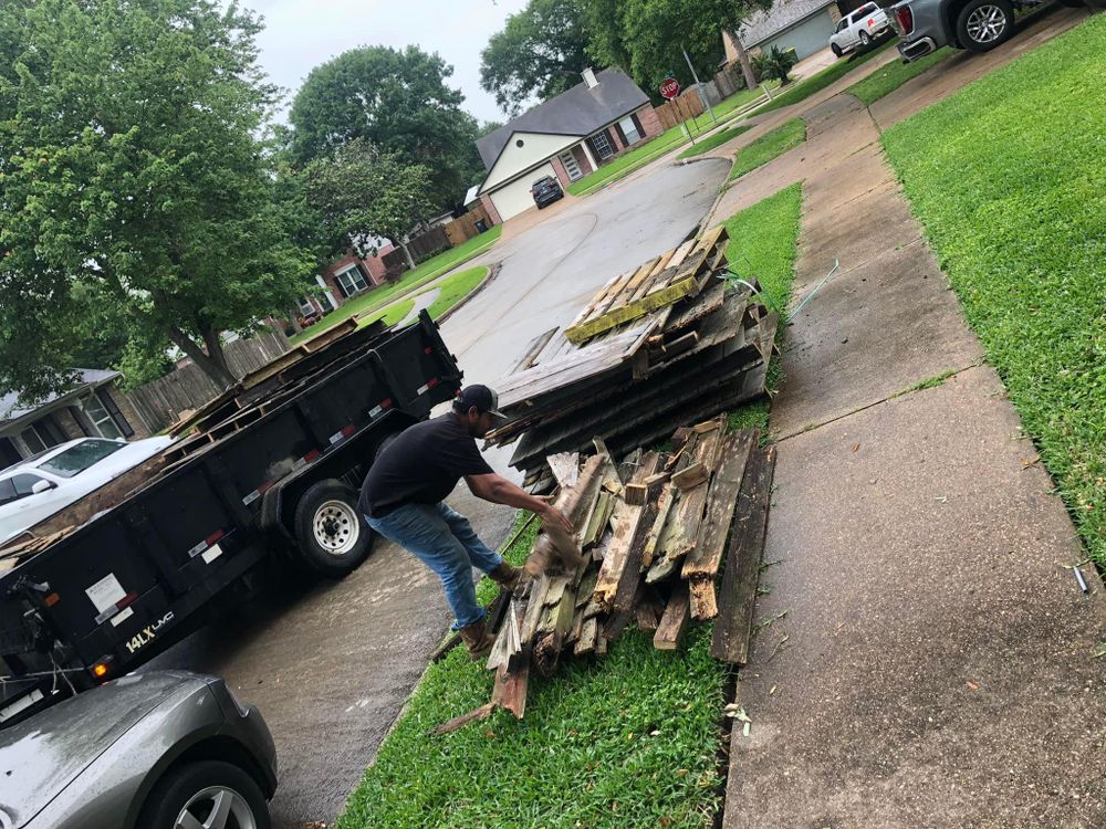 Appliance Removal for Outlaw Landscaping & Transport Company in Houston, TX