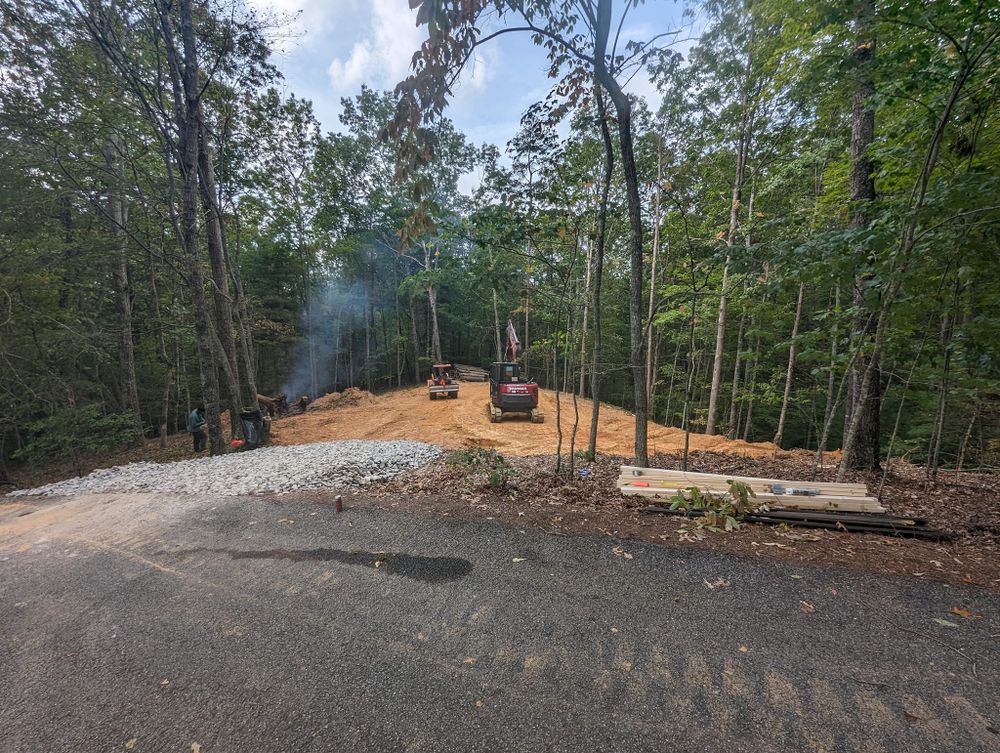 Our Land Clearing service efficiently and safely removes trees, underbrush, and debris from your property to create a clean canvas for landscaping or construction projects. Trust us for expert solutions. for WNC Tree Works LLC in Murphy,  North Carolina