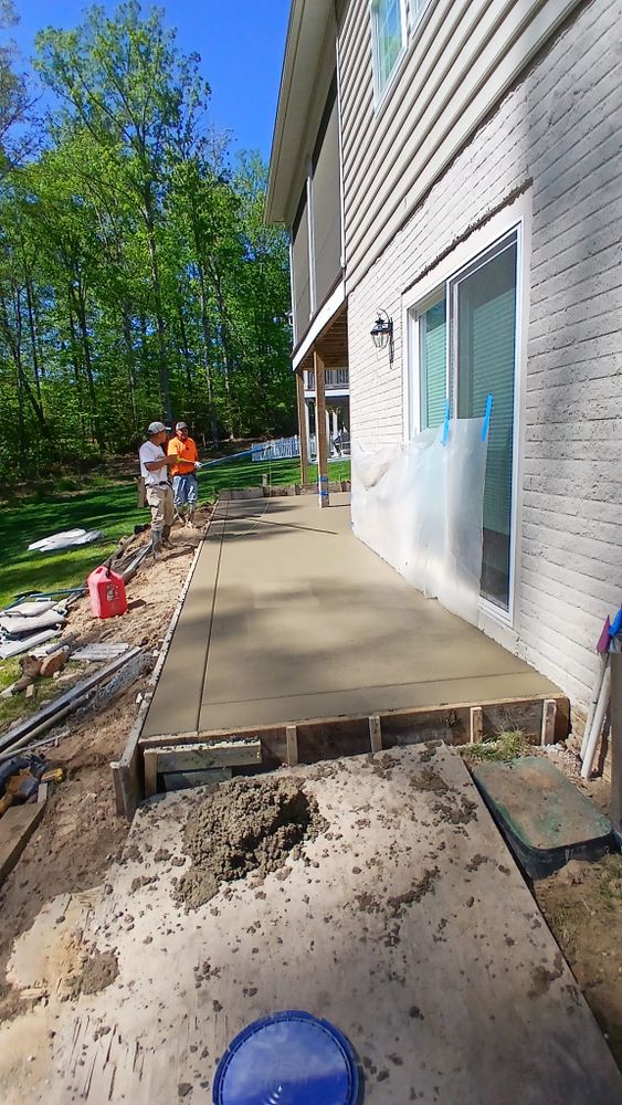 Our Concrete Repair service revitalizes and strengthens your damaged surfaces, ensuring safety and longevity with expert solutions tailored to restore the beauty and functionality of your home's concrete areas. for RGM Concrete Finisher LLC in Chesapeake, VA
