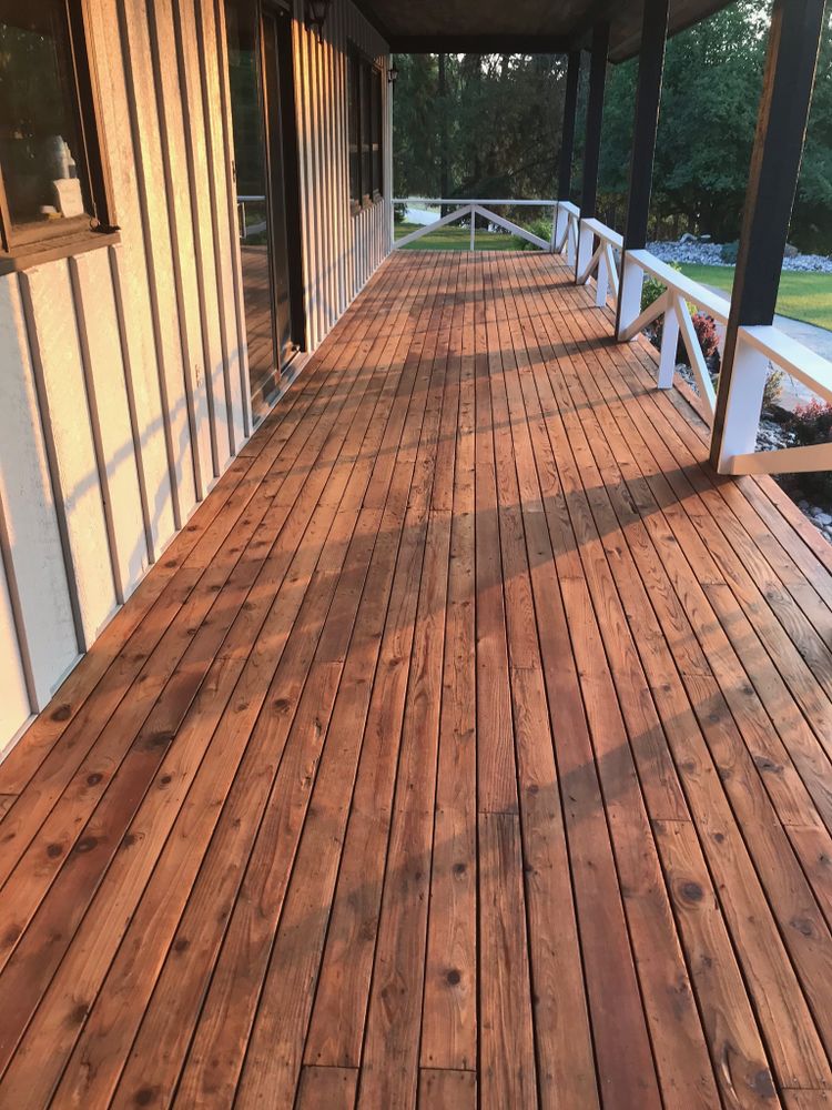 Deck Staining and Sanding for Chewelah Painting in Spokane, WA