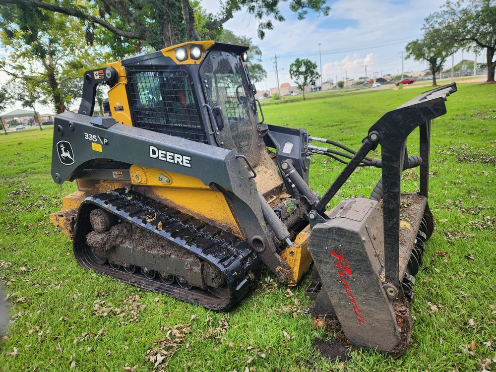 Land Clearing for CKD's Mulching Services in League City, TX