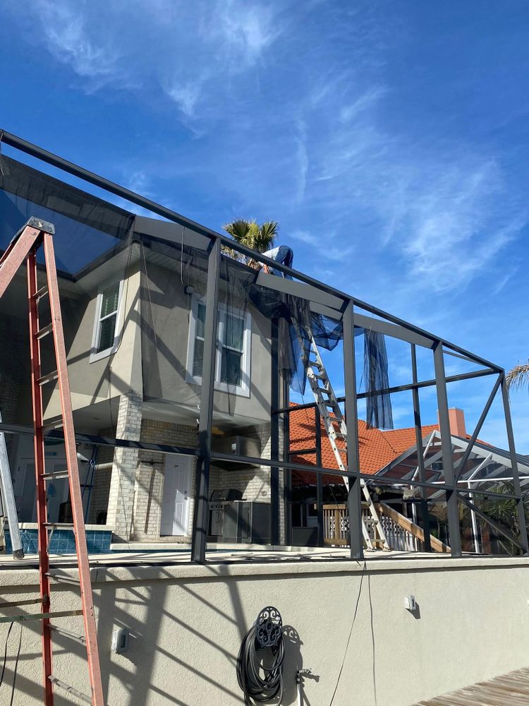 Our expert screen repair service quickly restores your damaged screens with precision, using high-quality materials to enhance durability and appearance, ensuring a seamless barrier against insects while improving ventilation and aesthetics. for Precision Exterior Enterprises LLC in Pensacola, FL