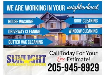 High Rise Window Cleaning for Sunlight Building Services in Birmingham, AL