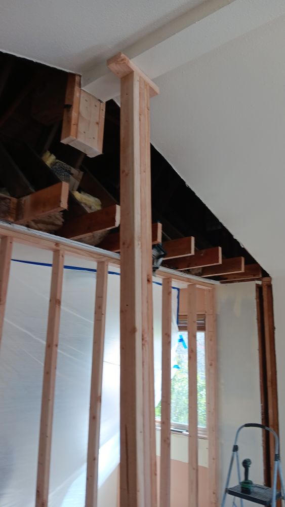 Open Concept Kitchen to Family Room for Rising Hawk Construction LLC. in Kitsap County, WA