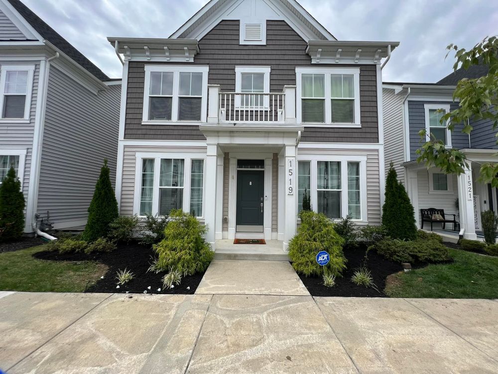 Our mulch installation service enhances your landscape's appearance, retains soil moisture, and suppresses weeds. Trust our expert team to provide a polished and well-maintained look for your home's outdoor spaces. for Silburn Lawn & Landscape in Odenton, MD