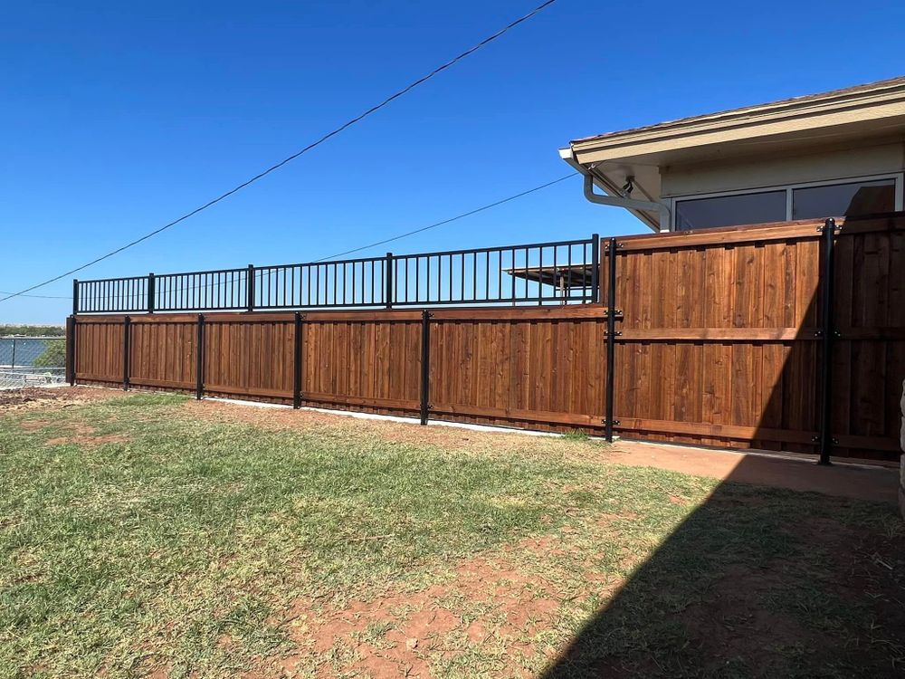 Fencing is an important part of any home. It provides privacy, and security, and can add value to your property. Our fencing service offers a variety of materials and styles to choose from so you can find the perfect fence for your home. for CHR Unlimited LLC in San Angelo, Texas