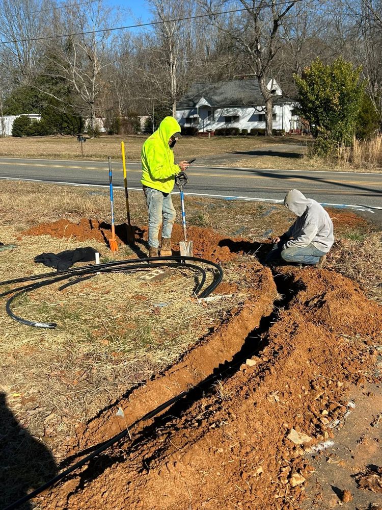 Our trenching service creates clean, precise underground pathways for utilities, drainage, and irrigation, helping homeowners complete property improvements safely, efficiently, and with minimal disruption to landscaping and daily life. for Dynamic Trench Solutions LLC in Harmony, NC