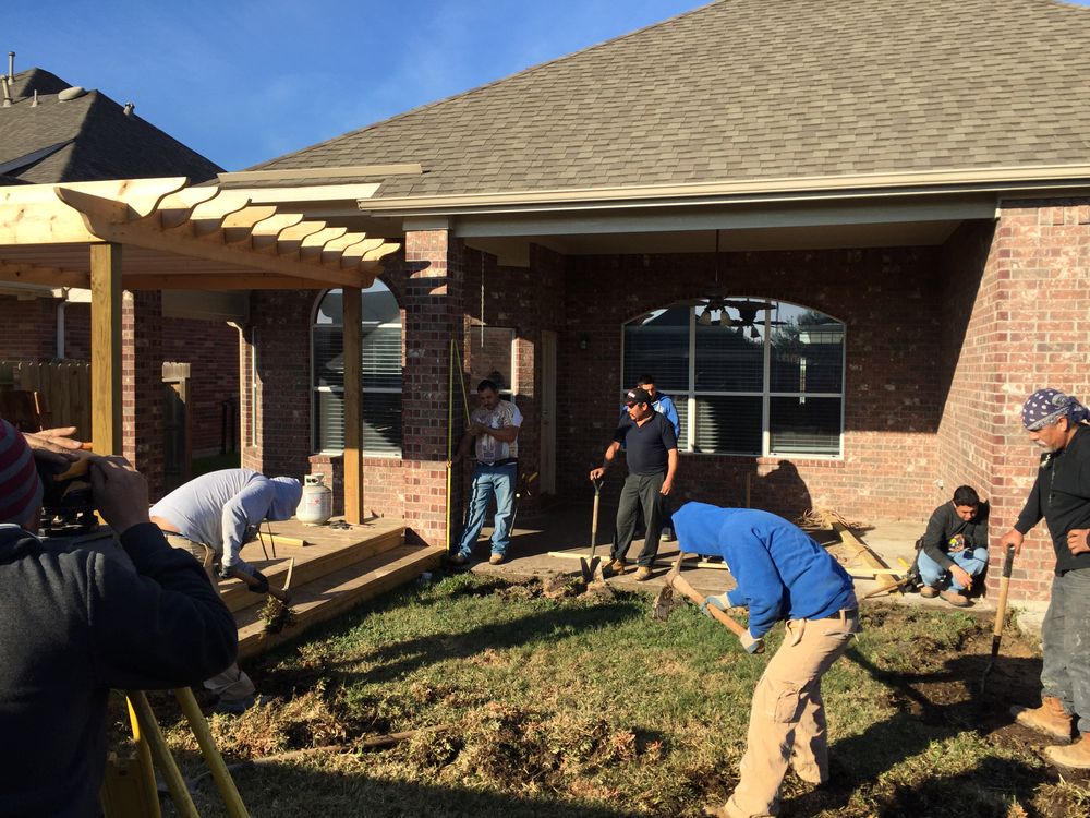 Patios for Texas Curb N Borders in Houston, TX