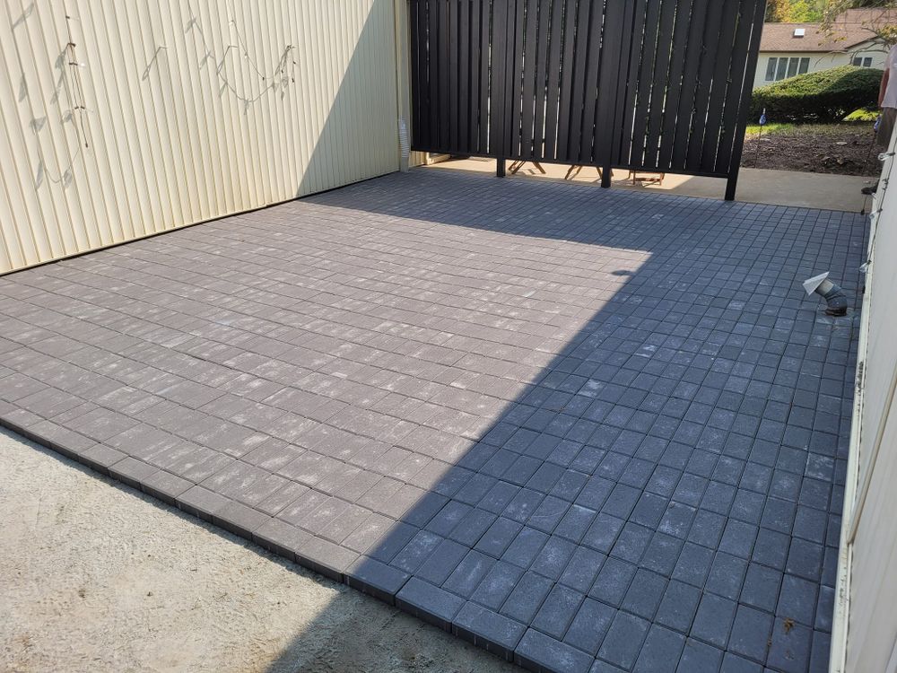 Enhance your home's curb appeal with our expert paver services, offering durable and stylish solutions for driveways, patios, and walkways. Trust our team for quality installation that lasts. for AM Sealers in Griswold, CT
