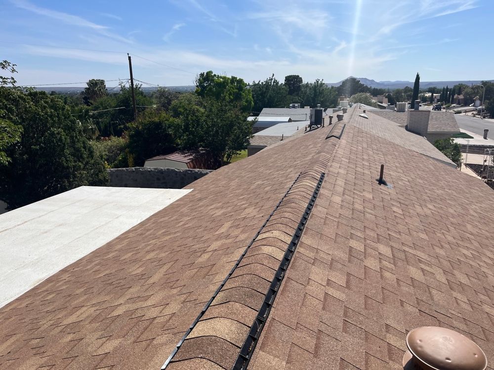 Shingled Roofs for Organ Mountain Roofing & Construction in Las Cruces, NM