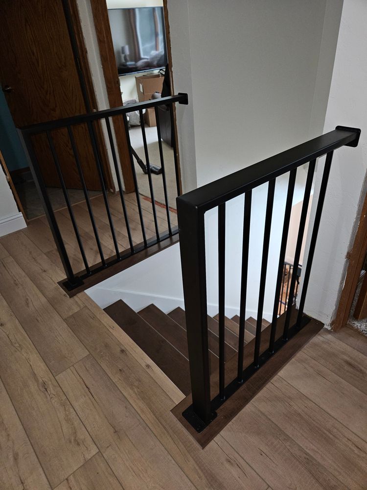 Interior Railing  for Timber Concepts  in Green Bay, WI